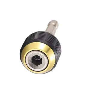 Metal 1/4" Hex Shank Quick Release Screwdriver Drill Bit Holder Extension Tool - Picture 1 of 12