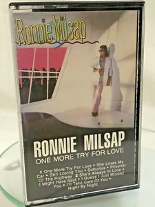 Ronnie Milsap One More Try For Love Cassette 1984 RCA Records   - Picture 1 of 6