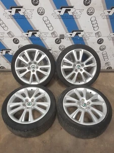 Genuine SKODA Octavia VRS 18 Inch 5x112 Alloy Wheels & Tyres 1Z0 601 025 M - Picture 1 of 15