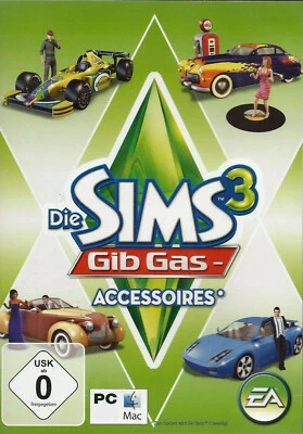 Die Sims 3 Gib Gas- Accessoires (PC, 2010, Nur EA APP Key Download Code) No DVD - Bild 1 von 4