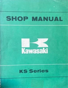 WORKSHOP MANUAL SHOP MANUAL KAWASAKI KS 125 1973 LANGUAGE:ENG SERVICE MANUAL - Picture 1 of 3