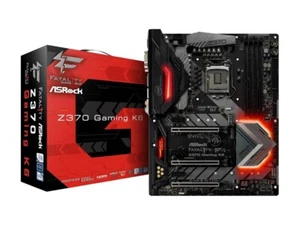 ASRock Fatal1ty Z370 Gaming K6 Intel Socket LGA 1151 DDR4 Z390 Gaming Motheroard - Photo 1/6