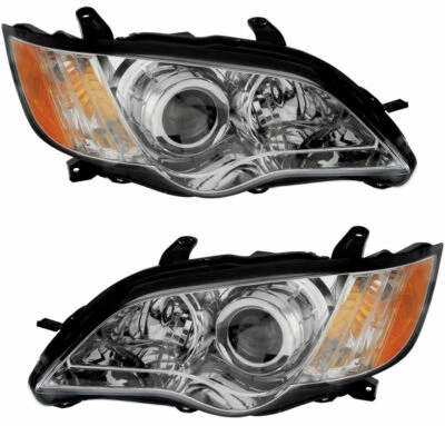 FIT SUBARU OUTBACK 2008 2009 RIGHT LEFT HEADLIGHTS HEAD LIGHTS LAMPS PAIR CAPA - Imagem 1 de 3