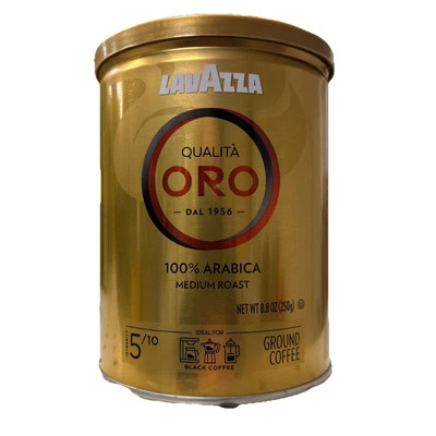 Café molido tostado Qualita Oro de Lavazza - 8,8 OZ café BB 09/2026 Foto 1 de 3
