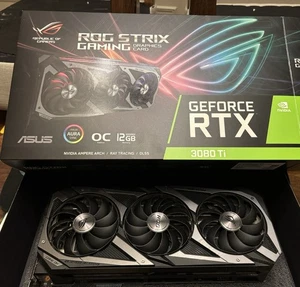ASUS ROG Strix GeForce RTX 3080 Ti OC 12GB GDDR6X Graphics Card - Picture 1 of 6