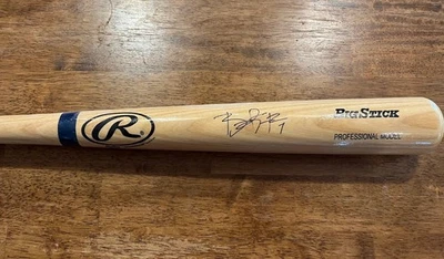 Brandon Phillips Autographed Hand Signed Rawlings Big Stick Baseball Bat - Image 1 of 4