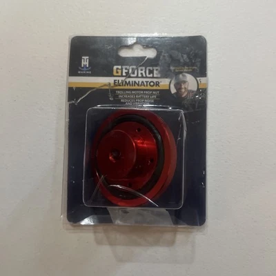 T-H MARINE G FORCE Eliminator Red Trolling Motor Prop Nut New Pack Is Damaged - Image 1 of 4