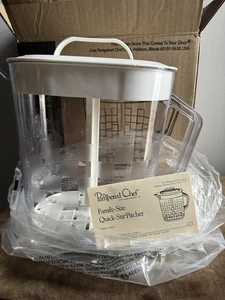 NEW Pampered Chef Quick Stir Pitcher #2275 Family Size 4 Quart 1 Gallon - Picture 1 of 5