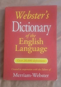 Webster English Dictionary - Picture 1 of 2