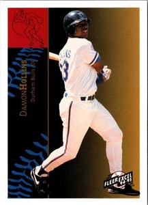 Tarjeta de béisbol Fleer Excel 1994 Damon Hollins #152 Durham Bulls - Imagen 1 de 2