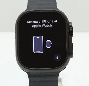 Apple Watch Ultra 2 Titanium Case 49mm (GPS + Cellular) Black w/ Ocean Band - Zdjęcie 1 z 16