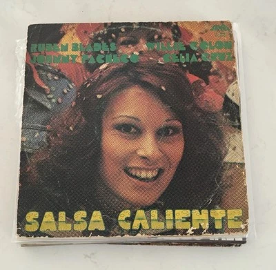 Salsa Caliente LP Fania Records 98031 Reuben Blades Willie Colon Johnny Pacheco - Image 1 of 4