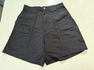 Bimini Bay Women’s Premium Black High-Rise Tactical Cargo Shorts 12 - Picture 1 of 4