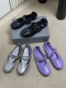 Designer Inspiration 2025 Women's Ballet Shoes Flat Bottom Mary Jane Single Shoe - Picture 1 of 9
