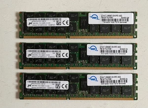 48GB OWC 1866D3MPE16G ECC REG Memory 3x 16GB - 2Rx4 PC3-14900R - Picture 1 of 4