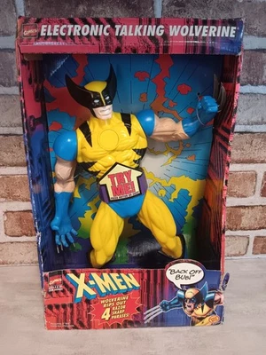 X-men Marvel Electronic Wolverine Boneco de Ação Vintage Toy Biz Funciona NOVO Leia - Imagem 1 de 4