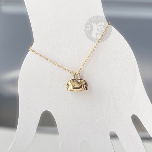 COACH Bracciale Catena Rogue Nuovo Senza Etichette in Oro su Sterlina Stile N. 23229 CAMPIONE