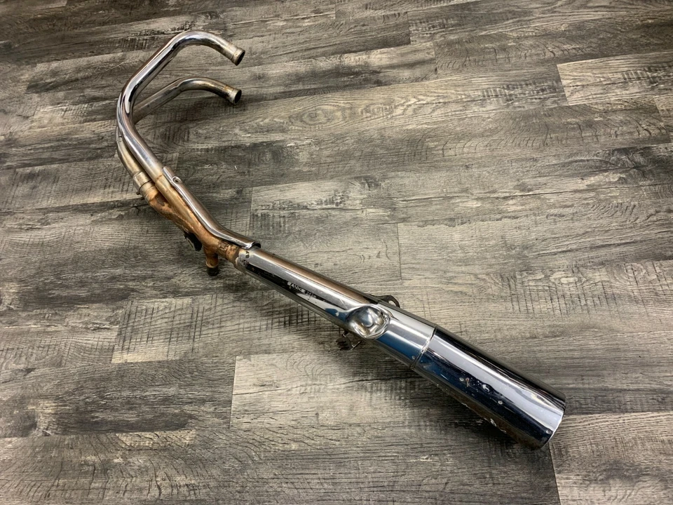 Tubo de escape silenciador izquierdo Honda 1981 1982 CB900F Super Sport OEM #18 Foto 1 de 4