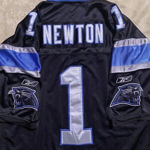 Cam Newton Stitched On-Field Carolina Panthers Jersey