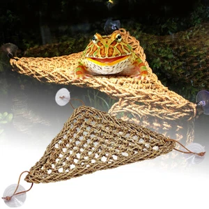 Reptile Lizard Lounger Bearded Dragon Hammock,100% Natural Seaweed Hammock - Picture 1 of 14