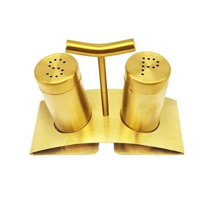 Spice Stainless Steel Pepper Shaker Kitchen Tool Salt Sugar Spice Pepper Shak... - Picture 1 of 4
