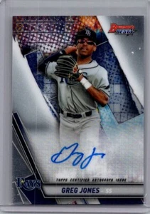 2019 Bowman's Best #B19-GJ Greg Jones Best of 2019 Autographs - Picture 1 of 2