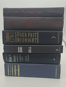 6 Stephen King Hardcover Book Lot Pet Sematary Cell Duma Key Nightmares & Dream - Picture 1 of 18