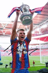 Football - Justin Devenny - Hand Signed 12x8 Inch Photograph - Crystal Palace - Picture 1 of 1
