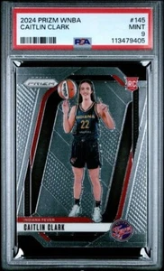Panini WNBA Prizm Caitlin Clark #145 PSA 9 2024 - Imagen 1 de 2