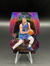 2022-23 LUKA DONCIC PANINI SELECT PREMIER LEVEL PURPLE DIE-CUT PRIZM /99 Mavs