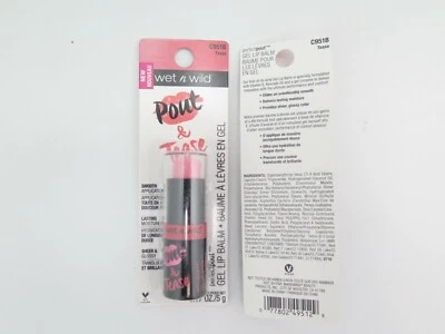 Wet N Wild Perfect Pout Gel Lip Balm, .17 oz - *Choose Your Shade*Twin Pack* - Image 1 of 3