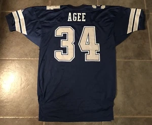 Maglia Dallas Cowboy Tommy Agee Vintage Apex Game Emessa Tg 48 Lunga 1993 - Foto 1 di 5