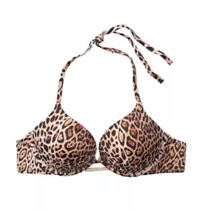 Victoria’s Secret 38C Bombshell Miraculous Plunge Bikini Add 2 Cup Size Push Up - Picture 1 of 5