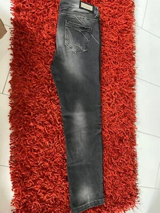 RICARDA M 5-Pocket-Hose (HSE24/Channel21), Gr. 42, Waschungen/gecrasht ´ - Bild 1 von 9