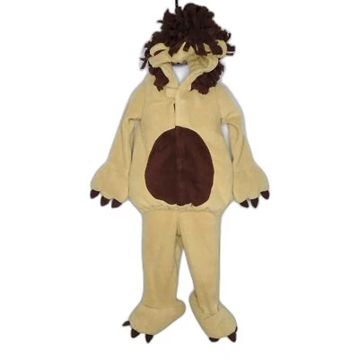 Disfraz de León 5T Antiguo Azul Marino Vellón Dos Piezas Niño Niño Niñas Cálido Foto 1 de 4