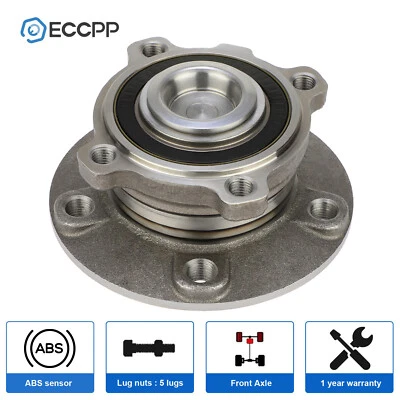 Conjunto de cojinete de cubo de rueda delantero de 1 pieza para BMW 745i 750i 760i 745Li 750Li 760Li Foto 1 de 4