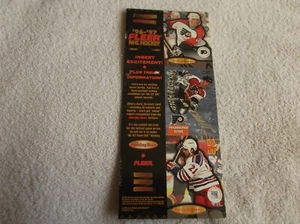Fleer/NHL ""LECLAIR & FERRARO"" 1996 hoja sin cortar con inserto 3 tarjetas coleccionables - Imagen 1 de 2