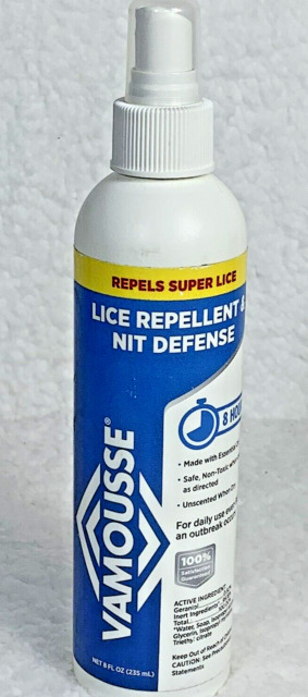 Vamousse Lice Defense Daily Shampoo, Super Lice Killing and Prevention, 10  fl. oz. 