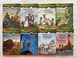 Magic Tree House Book Lot 8 Mary Pope Osborne #15-22 Paperback - Picture 1 of 21