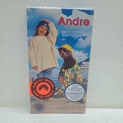 Andre Based On A True Story VHS New With Tip Seal Ripped - Image 1 of 4