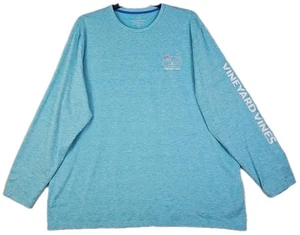 Camisa deportiva Vineyard Vines Performance ~ XXL~ azul manga larga para hombre. - Imagen 1 de 16