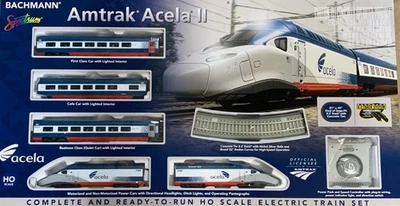 Bachmann 01206 HO Amtrak Acela II 火车套装 — 第 1/2 张图片