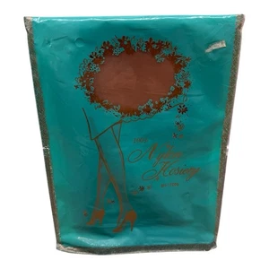 Vintage Vanderbilt Seamless Nylon Stockings Beigetone 9 1/2 RHT 400 Needle - Picture 1 of 2