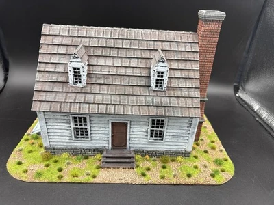 Casa de campo AWI impresa, pintada en 3D de 40 mm, polvo negro (40AWI-1) Foto 1 de 4