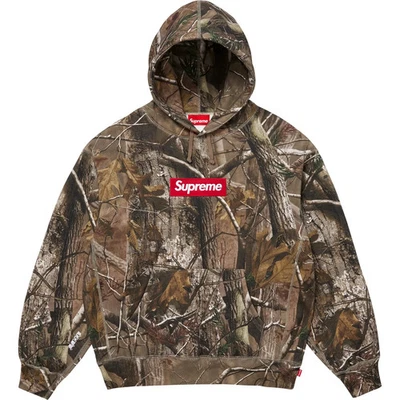 Sudadera con Capucha Supreme FW25 Logotipo de Caja Realtree AP Camuflada Talla Pequeña Nueva PREVENTA Foto 1 de 2
