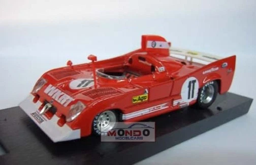 1 43 Brumm Alfa Romeo 33Tt12 1000Km Monza Pescarolo 75 R239 Diecast Modellino
