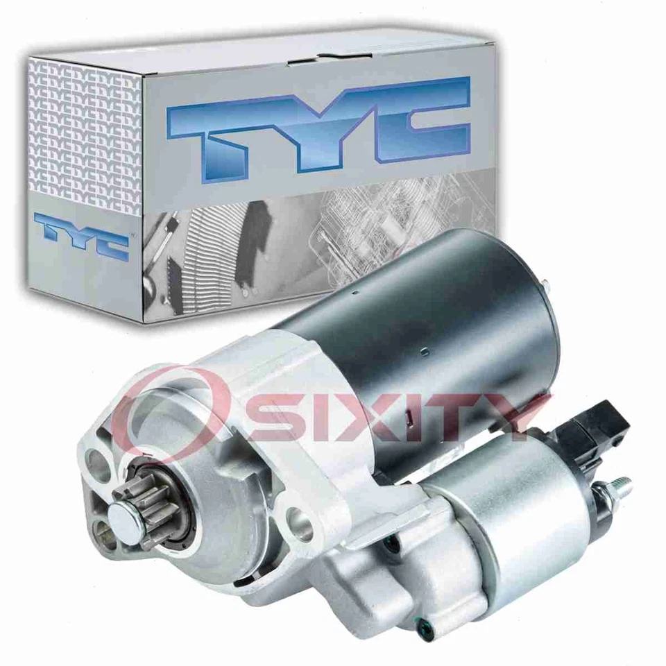 Motor de arranque TYC para Volkswagen Golf 1999-2006 1,8 L 2,0 L L4 llave eléctrica Foto 1 de 4
