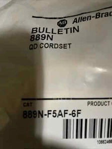 ALLEN-BRADLEY 889N-F5AF-6F Series B CORDSET - Picture 1 of 1