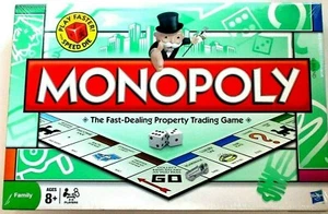 Monopoly Board Game 2008 “Play Faster With Speed Die” by Hasbro NEW - Picture 1 of 2