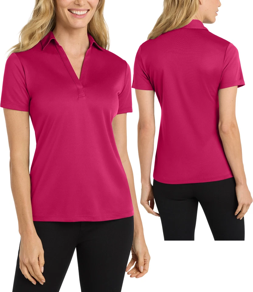 Camisa polo feminina feminina SNAG RESISTENTE Dri Fit absorção de umidade XS-4XL NOVA! - Imagem 1 de 1